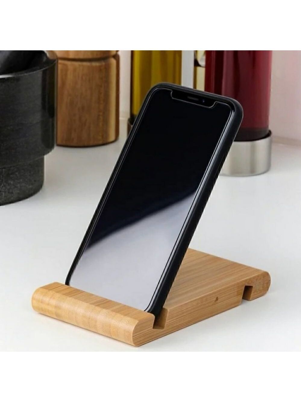 Holder for mobile phone/tablet Small bamboo New